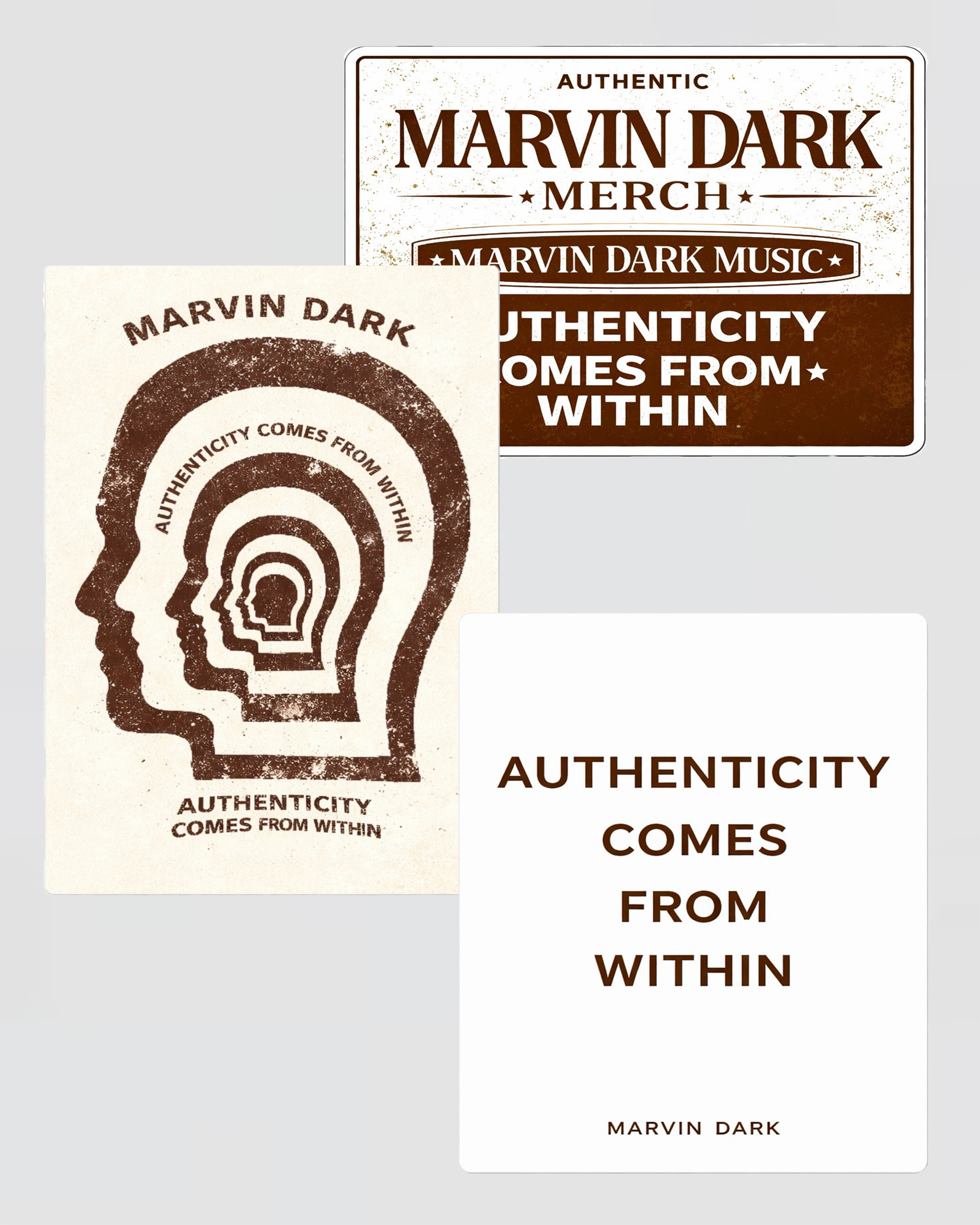 3-Pack Sticker Badges